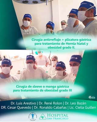 Se realizó con éxito.. cirugías a cargo del equipo multidisciplinario CTO 