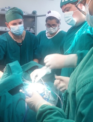Inédita Cirugía Neurológica en el Hospital Regional de Coronel Oviedo